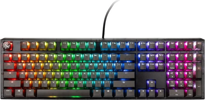 Ducky One 3, Aura Black, LEDs RGB, MX SPEED RGB Silver, USB, US