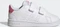 adidas Advantage Lifestyle Court Two Hook-and-Loop cloud white/real pink/core black (Junior) Vorschaubild