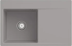 Villeroy & Boch Subway Style 45 Flat flächenbündig Becken links fossil