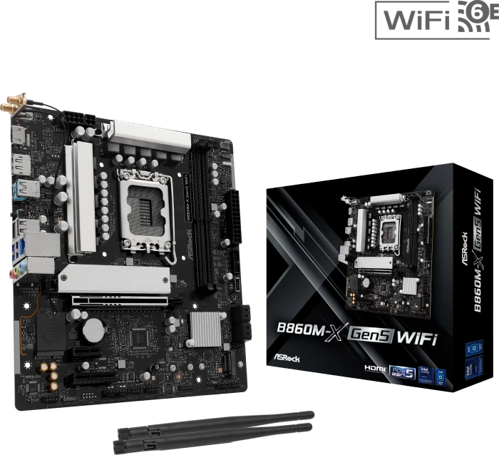 ASRock B860M-X Gen5 WiFi (Intel 1851)