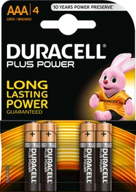 Duracell Plus Power Micro AAA, 4er-Pack