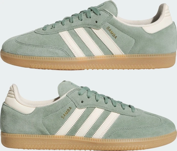 adidas Samba ADV silver green/wonder white/gold metallic