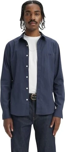 Levi's Battery Housemark Slim Fit Hemd langarm naval academy (Herren)