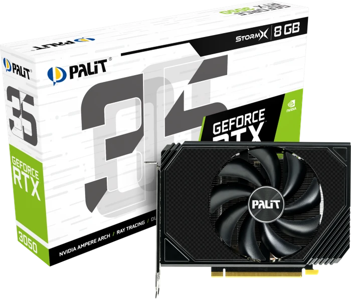 Palit GeForce RTX 3050 StormX, 8GB GDDR6, HDMI, 3x DP