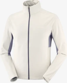 Salomon Gore-Tex Infinium Windstopper Funktionsjacke whisper white (Herren)