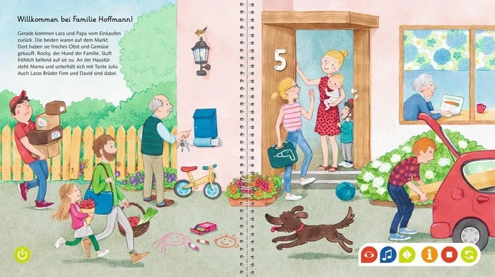Ravensburger tiptoi Buch: Mein Wörter-Bilderbuch: Unser Zuhause