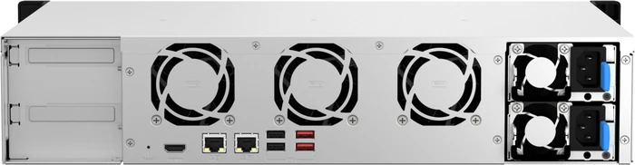 QNAP Turbo Station TS-864eU-RP-8G, 8GB RAM, 2x RJ-45 2.5GBase-T, 2x USB-A 3.1, 2HE