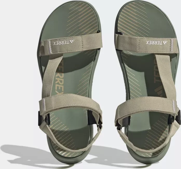 adidas Terrex Hydroterra Light Sandale silver green/savanna/silver dawn