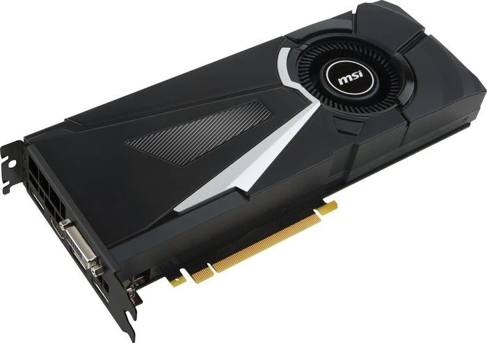 MSI GeForce GTX 1080 Aero 8G OC, 8GB GDDR5X, DVI, HDMI, 3x DP