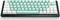 Mountain Mineral Keycap Set, Kunststoff (PBT) Double-Shot, weiß/türkis, 113 Tasten (104+9), ANSI-US Vorschaubild