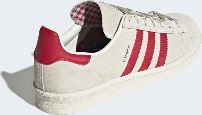 adidas Campus 80s off white/collegiate red/carbon (Herren)