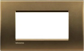 Bticino Livinglight Abdeckrahmen 1-fach, bronze