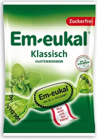 Soldan Em-eukal Klassich zuckerfrei Hustenbonbons, 75g