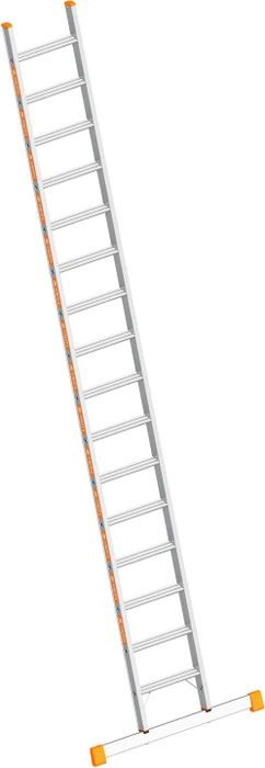 Layher Topic 1042 Alu Anlegeleiter, 16 Stufen