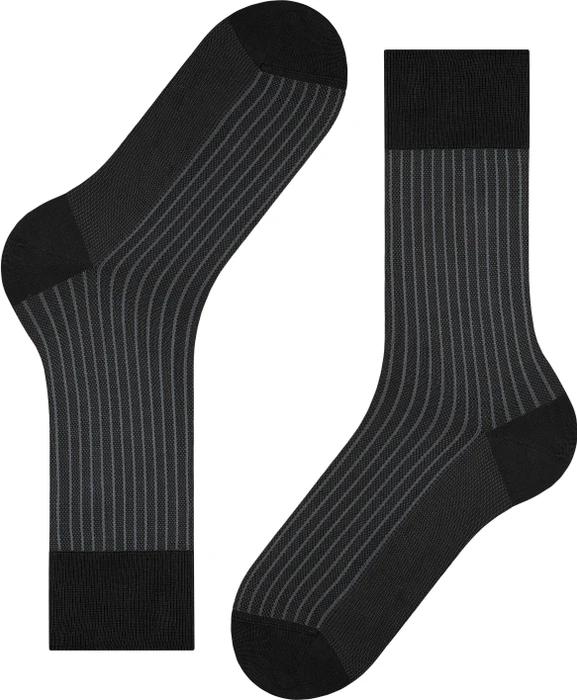 Falke Oxford Stripe Socken black-mix (Herren)