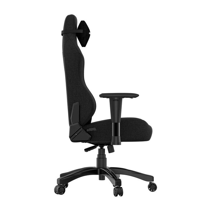 Anda Seat Phantom 3 L Gamingstuhl, Carbon Black, Stoff schwarz/Logo weiß