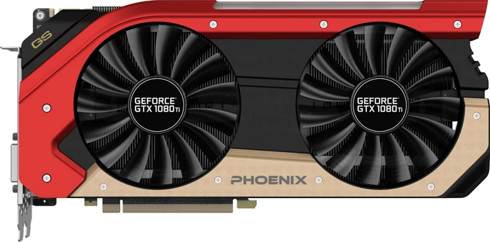 Gainward GeForce GTX 1080 Ti Phoenix GS, 11GB GDDR5X, DVI, HDMI, 3x DP