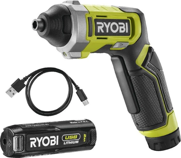Ryobi RSD4-120T Ergo Akku-Schrauber inkl. Tasche + Akku 2.0Ah