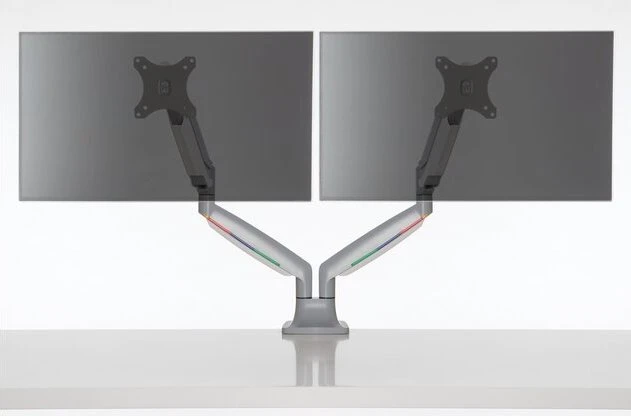 Kensington SmartFit One-Touch Dual silber/grau