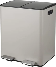 Spirella Aliya 40l Stahl matt taupe