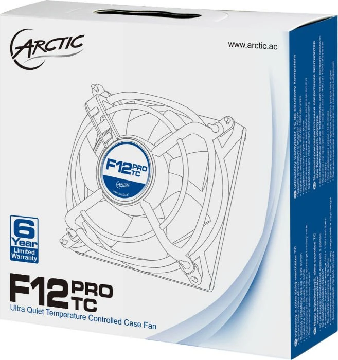 ARCTIC F12 Pro TC, 120mm
