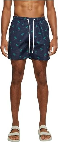 Urban Classics Pattern Badeshorts island aop (Herren)