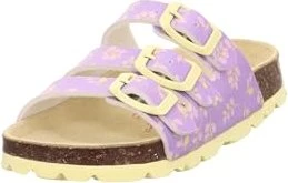 Superfit Fussbettpantoffel Sandale violett/gelb (Junior)