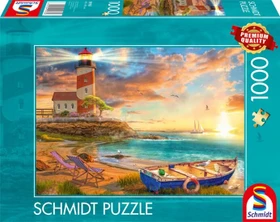 Schmidt Spiele Sonnenuntergang in der Leuchtturm-Bucht