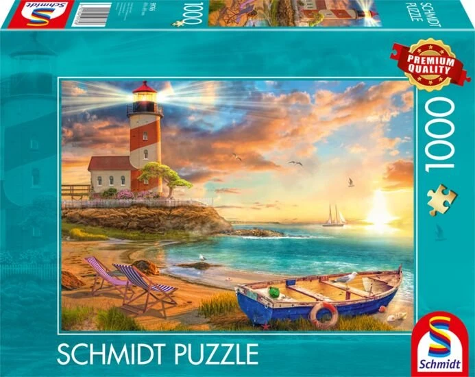 Schmidt Spiele Sonnenuntergang in der Leuchtturm-Bucht