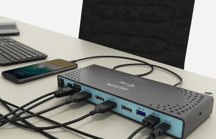 Dicota USB-C Docking Station 5K 13-in-1, USB-C 3.0 [Buchse]