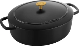 Zwilling Ballarini Bellamonte Cocotte Schmortopf oval 25x36.7cm schwarz