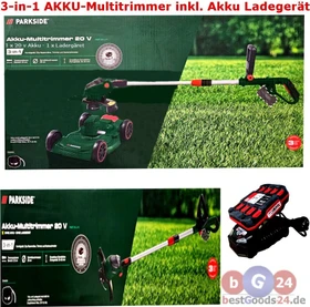Parkside PAMT 20-Li A1 Akku-Rasentrimmer solo