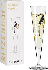 Ritzenhoff Goldnacht Champagnerglas von Andrea Arnolt 205ml