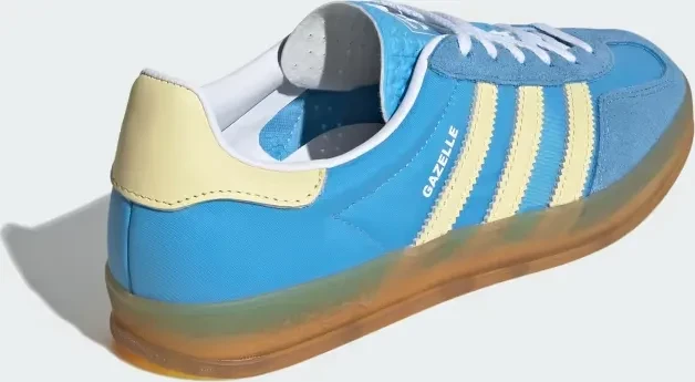 adidas Gazelle Indoor semi burst blue/almost yellow/cloud white