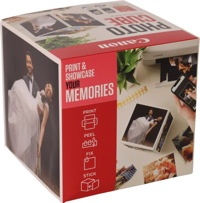 Canon Tinte PG-540/CL-541 schwarz/dreifarbig Photo Cube pink