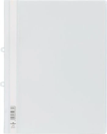 Durable Sichthefter opak, A4+, weiß/transparent, 25er-Pack