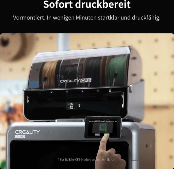 Creality K2 Pro Combo (1x Drucker + 1x Creality Filament System)