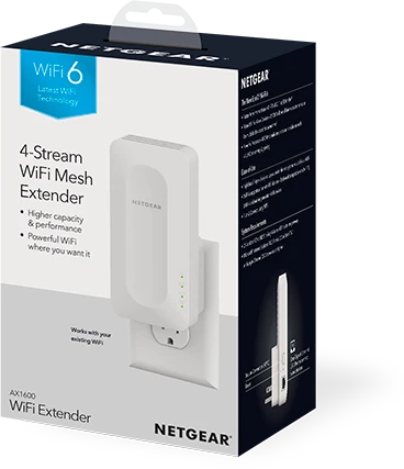 Netgear AX1600 EAX12 Mesh Extender