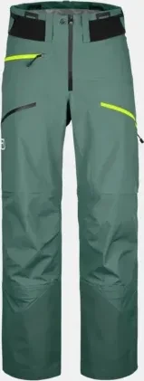 Ortovox 3L Deep Shell Hose lang arctic grey (Herren)
