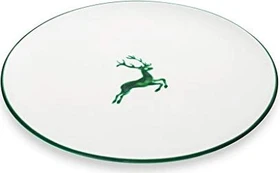 Gmundner Keramik Grüner Hirsch Platzteller Cup 32cm