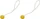 Trixie Ball am Seil, Naturgummi, orange (33481)