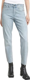 G-Star Strace Straight Cropped Jeans sun faded poolside blue (Damen)
