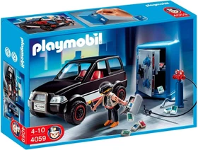 playmobil City Action Tresorknacker mit Fluchtfahrzeug