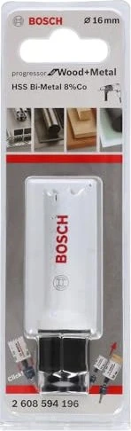 Bosch Professional BiM Progressor for Wood and Metal Lochsäge, 16mm, 1 Stück