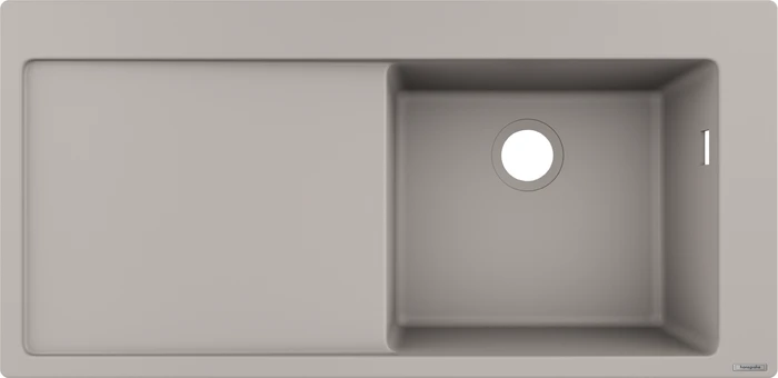 Hansgrohe S51 S514-F450 450 Einbau Becken rechts betongrau