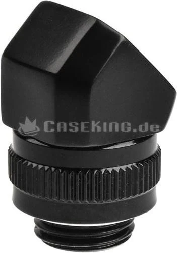 Phanteks Glacier Winkeladapter 45° G1/4" schwarz