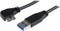 StarTech USB3AU2MLS, USB 3.0 Kabel A/Micro-B, links gewinkelt/gerade, schwarz, 2m Vorschaubild