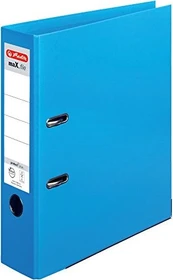 Herlitz maX.file protect plus Ordner 2-Ring, 80mm, A4, hellblau