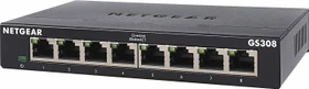 Netgear SOHO GS300 Desktop Gigabit Switch, 8x RJ-45 (GS308-300)