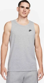 Nike Sportswear Club Shirt ärmellos dark grey heather/black (Herren)
